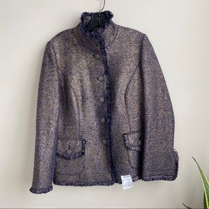 NWT Purple Blazer Jacket